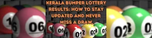 kerala bumper lottery