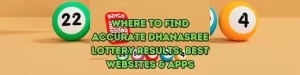 dhanasree lottery result